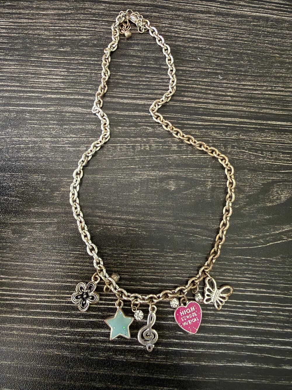 Vintage High School Musical Charm Necklace